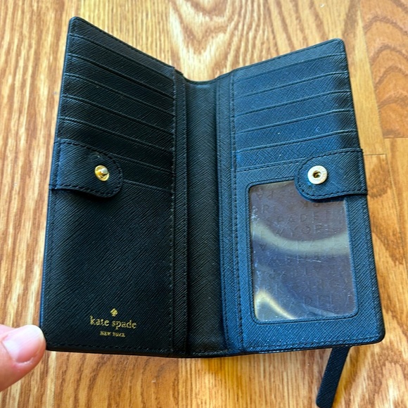 GUC Kate Spade Black wallet - Picture 4 of 5